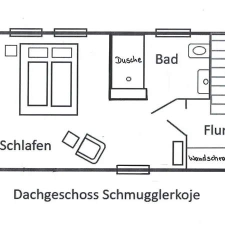 Schmugglerkoje In The Old Customs House